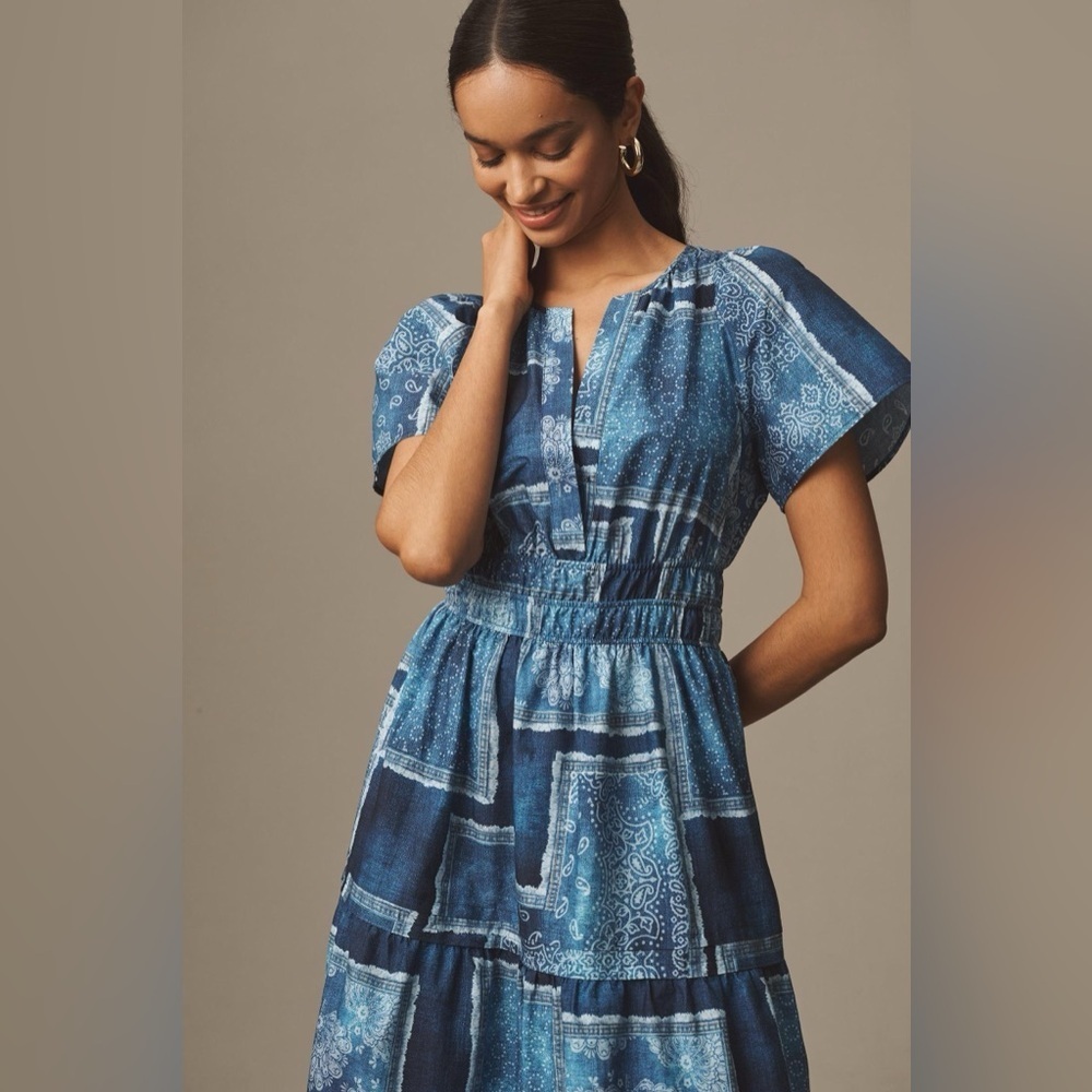 Anthropologie The Somerset Maxi Dress Size Small NWT - Picture 3 of 15